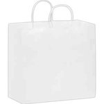Buy Blank White Kraft Carry-Out Bags