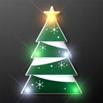 Blinky LED Christmas Tree Pin