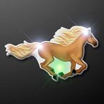 Blinky LED Horse Lapel Pin Lights -  