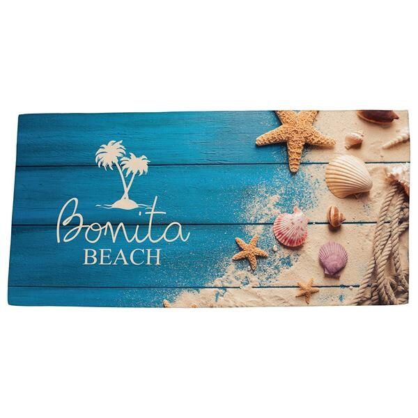 Main Product Image for Marketing Boardwalk 30 x 60 Microfiber Beach Blanket/Towel: Full