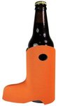Boot Shaped Bottle Coolie - Tx Orange