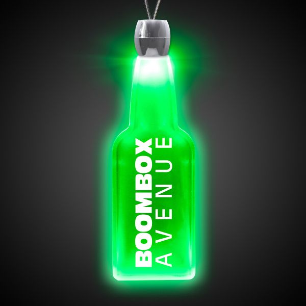 Main Product Image for Bottle Light-Up Acrylic Pendant Necklace