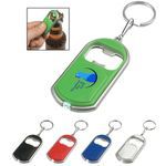 Bottle Opener Key Chain With LED Light -  