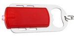 Bottle Opener Key Light - Red