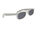 Bottle Opener Malibu Sunglasses - Silver
