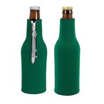 Bottle Suit with Blank Bottle Opener - Deep Green Pms 568