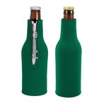 Bottle Suit with Blank Bottle Opener - Deep Green Pms 568