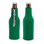 Bottle Suit with Blank Bottle Opener - Evergreen Pms 7728