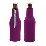 Bottle Suit with Blank Bottle Opener - Violet Pms 512