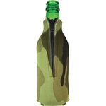 Bottle Zipper Scuba Coolie - Tan Camo