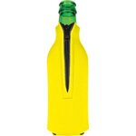 Bottle Zipper Scuba Coolie - Yellow