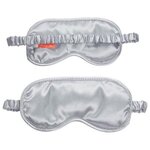 Bouquet Scented Satin Sleep Mask - Medium Gray