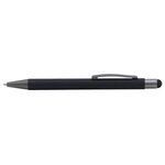 Bowie Softy w/Stylus - ColorJet - Full-Color Metal Pen - Black