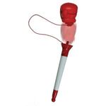 Boxing Glove Pop Top Pen - White