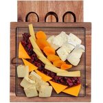 Braemar Glass Cheese Board & Knife -  