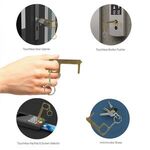 Brass Door Opener Touch Tool -  