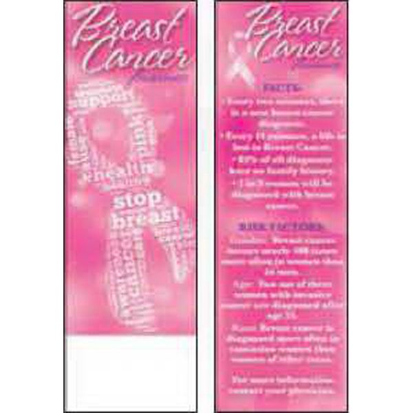 Main Product Image for Breast Cancer Awareness Bookmark