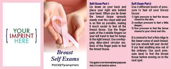 Main Product Image for Breast Self Exams Pocket Pamphlet