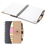 Broome Mini Journal with Pen, Flags & Sticky Notes -  