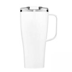BruMate Toddy XL 32oz Insulated Coffee Mug - White
