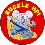 Buy Buckle Up Sticker Rolls