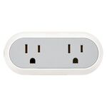 Capsule Dual Control Smart Plug - White