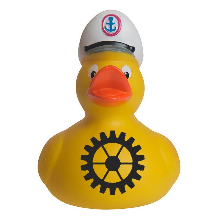 Main Product Image for Promotional Captain Rubber Duck