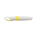 Carabiner Highlighter - White With Yellow