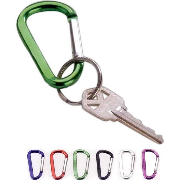 Main Product Image for Custom Printed Carabiner Keychain