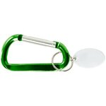 Carabiner Keytag - Green