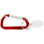 Carabiner Keytag - Red