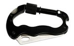 Carabiner Pocketknife - Black