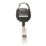 Carabiner Secure-A-Badge™ - Black