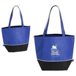 Carnival RPET Cooler Tote - Blue/Black