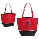 Carnival RPET Cooler Tote - Red/Black