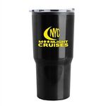 Carova - 18 oz. Stainless Steel Shell Auto Tumbler