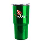 Carova - 18 oz. Stainless Steel Shell Auto Tumbler Digital - Green