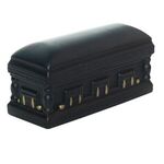 Casket Squeezies® Stress Reliever - Black-gold