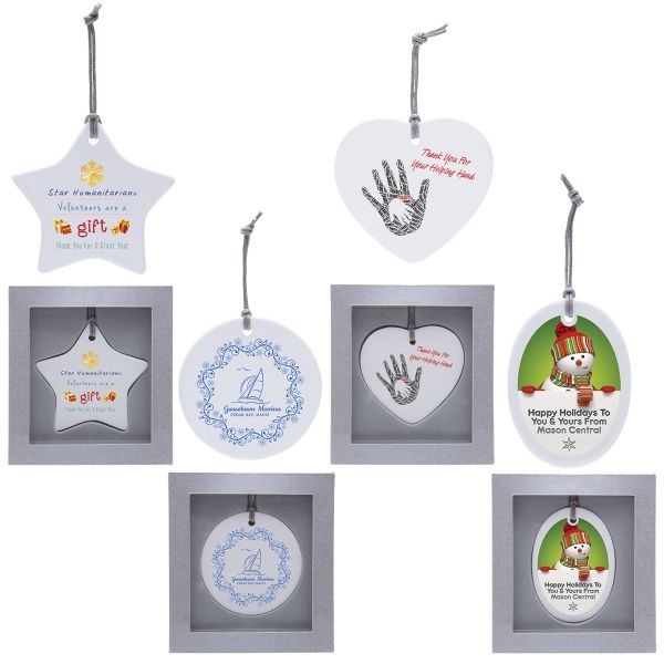 Main Product Image for Personalized Ornament Ceramic Ornament
