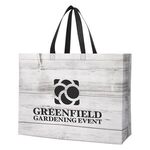 CHALET LAMINATED NON-WOVEN TOTE BAG -  