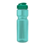 Champion - 28 oz. Trans. Bottle - Flip Lid - Transparent Teal