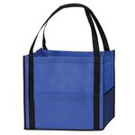 Chandler Non-Woven Mesh Tote - Royal Blue