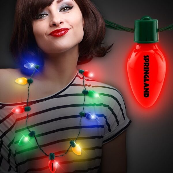 Main Product Image for Christmas Bulb LED Necklace