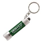 Chroma - Laser Engraved Metal LED Flashlight with Keyring -  
