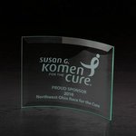 Buy Trophy - Custom Engraved Trophy - Jade Glass Award