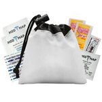 Cinch Tote - Sun Kit - White with Black Trim