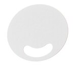 Circle Hand Fan - White