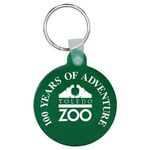 Circle Key Fob - Translucent Green