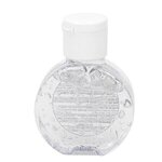 "CirPal" 1 oz Compact Hand Sanitizer Antibacterial Gel in Round - Clear-white
