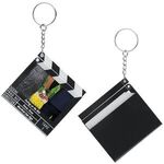 Clapboard Slip-In Keytag - Black